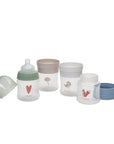 Kit de biberons et de conservation de lait noüka - Woodland