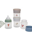 Kit de biberons et de conservation de lait noüka - Woodland