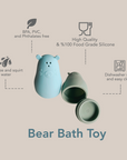 Ensemble de jouets de bain noüka Bear - Dusty