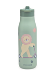 Gourde en acier inoxydable noüka 475 ml Collection Daisy - Roary le Lion