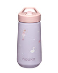 Gourde à paille avec bouchon rabattable noüka 414 ml Collection Henry - Ballerine