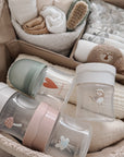 Kit de biberons et de conservation de lait noüka - Woodland