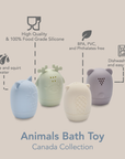 Jouets de bain pour animaux noüka – Collection Canada