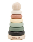 Tour à empiler en bois et silicone noüka - Storm