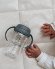Gobelet de transition à paille lestée noüka 8 oz (240 ml) - Rose pâle