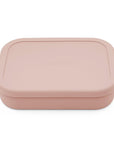 Boîte à déjeuner hermétique en silicone noüka Large - Rose poudré