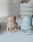 Sucette de dentition et grignoteur pour bébé noüka - Bleu Lys