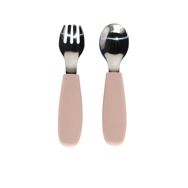 noüka Toddler Cutlery Set - Soft Blush