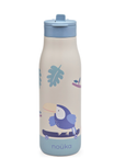 Gourde en acier inoxydable noüka 16 oz Collection Daisy - Kiko le toucan