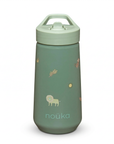 Gourde à paille avec bouchon rabattable noüka 415 ml (14 oz) Collection Henry - Safari