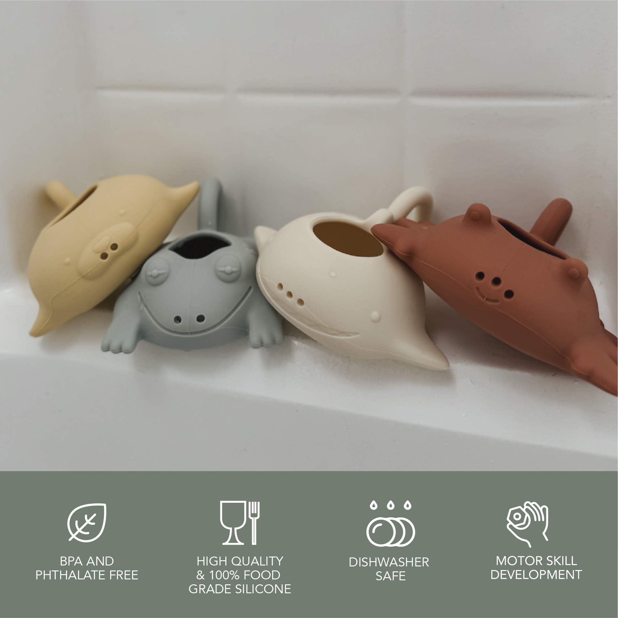 noüka Scoop &amp; Sprinkle Water Animals - By the Sea
