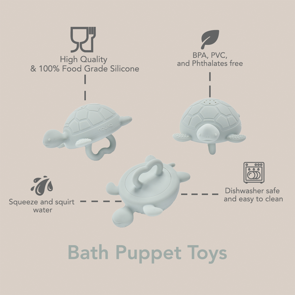 Ensemble de jouets de bain marionnettes noüka - Eaux calmes