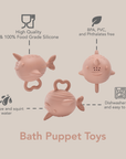 Ensemble de jouets de bain marionnettes noüka - Rêves aquatiques