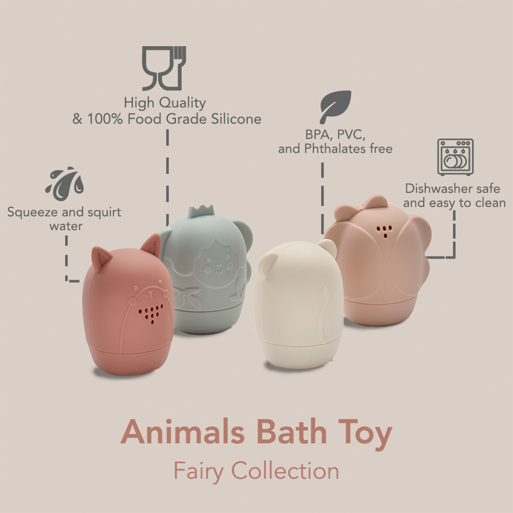 Jouets de bain pour animaux noüka - Collection fée