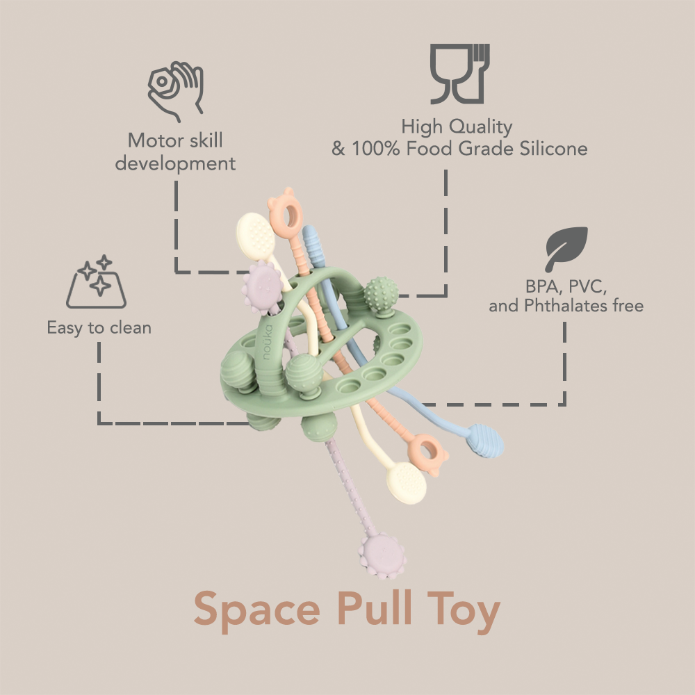 Jouet à tirer noüka Space - Ressort léger