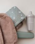 noüka Reusable Utensil Set & Carry Case - Soft Blush