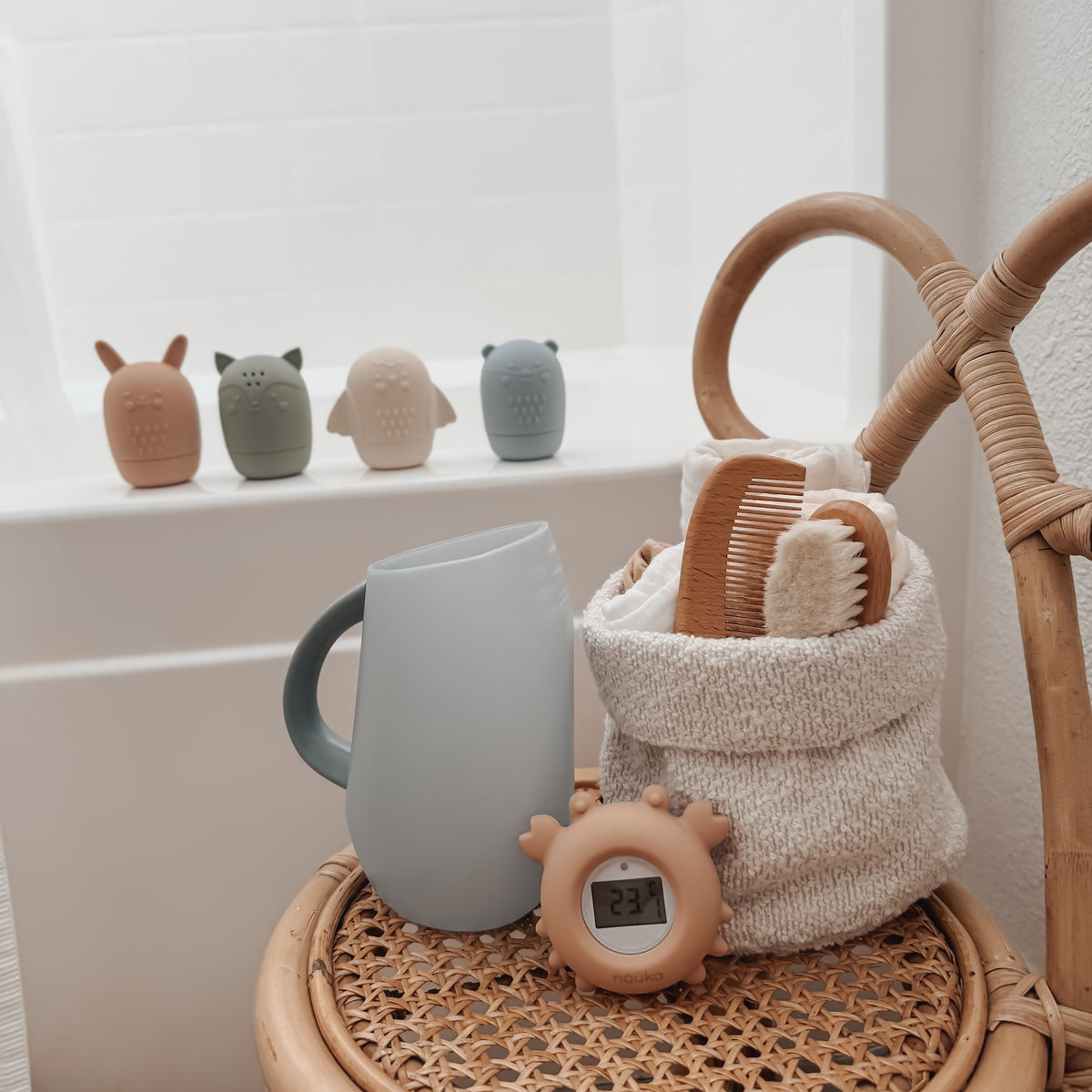 Jouets de bain pour animaux noüka - Collection forêt