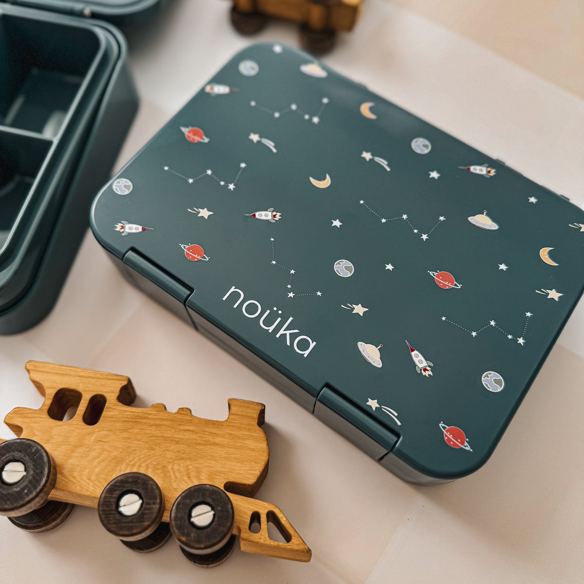 Boîte à lunch Bento noüka Design - Voyage spatial