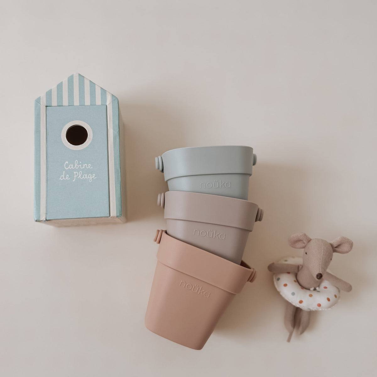 Seaux de bain pour bébé noüka - Coucher de soleil