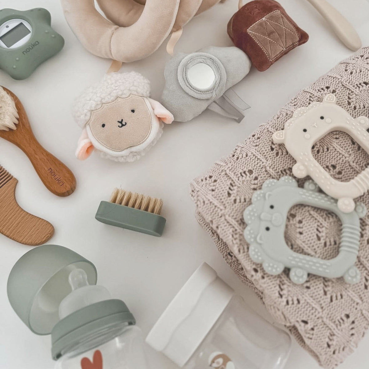 Jouet de dentition en silicone noüka - Roary le lion
