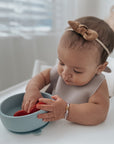 noüka Suction Bowl - Lily Blue