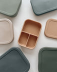 noüka Petite boîte à goûter hermétique en silicone - Poussière