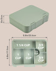 Boîte à déjeuner Grand Bento noüka - Vieux rose
