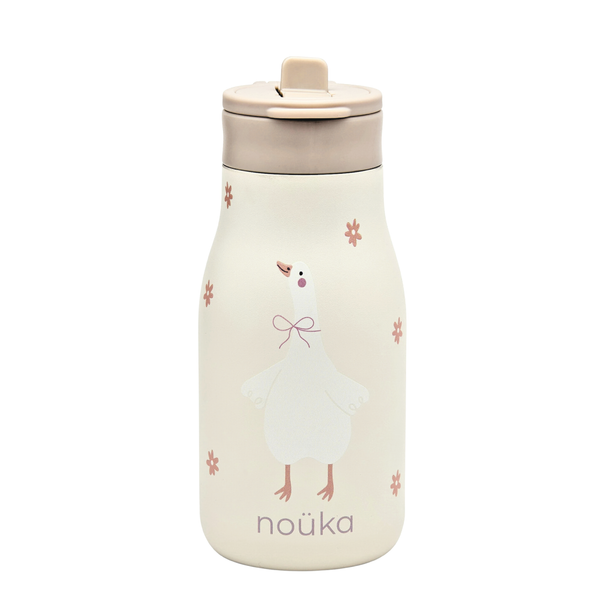 noüka Stainless Steel Drinking Bottle 10 Oz Lucie Collection - Willow The Goose