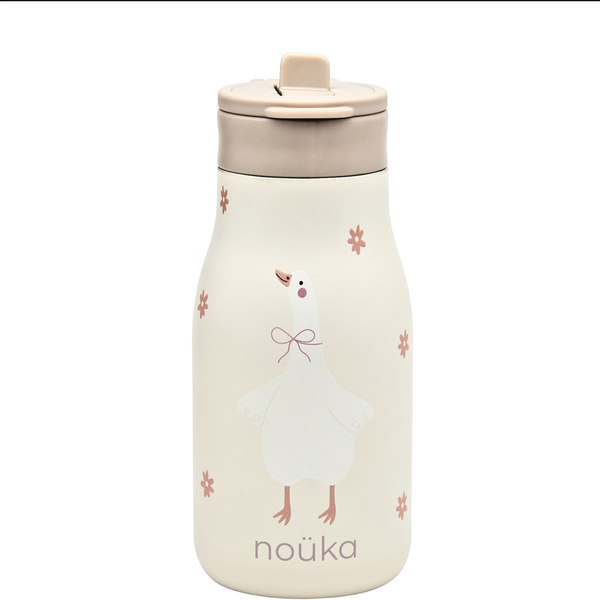 noüka Stainless Steel Drinking Bottle 10 Oz Lucie Collection - Willow The Goose