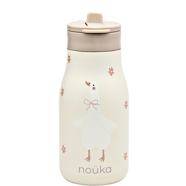 noüka Stainless Steel Drinking Bottle 10 Oz Lucie Collection - Willow The Goose