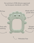 Jouet de dentition en silicone noüka - Roary le lion