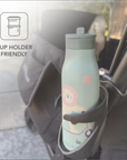 noüka Stainless Steel Drinking Bottle 16 Oz Daisy Collection - Willow The Goose