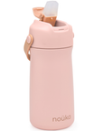 Gourde en acier inoxydable noüka 12 oz Collection Susan - Rose poudré