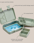 Boîte à lunch noüka Bento Chill - Deep Ocean