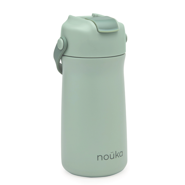 noüka Stainless Steel Drinking Bottle 12 Oz Susan Collection - Moss