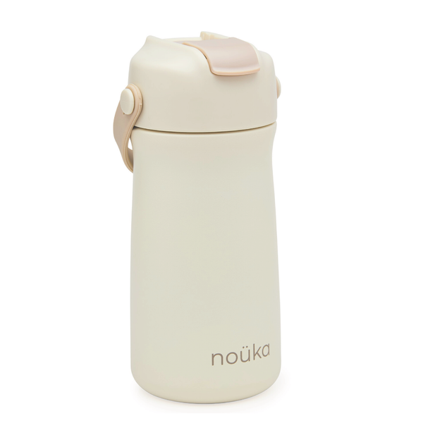 noüka Stainless Steel Drinking Bottle 12 Oz Susan Collection - Shifting Sand