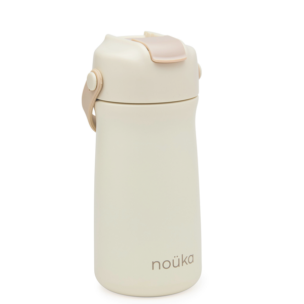 noüka Stainless Steel Drinking Bottle 12 Oz Susan Collection - Shifting Sand