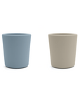 noüka My First Cup Lot de 2 - Sable mouvant/Bleu lys