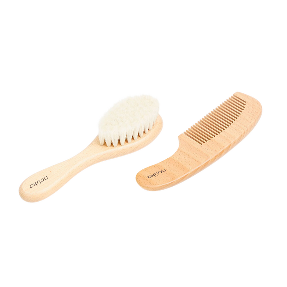 Ensemble brosse et peigne noüka