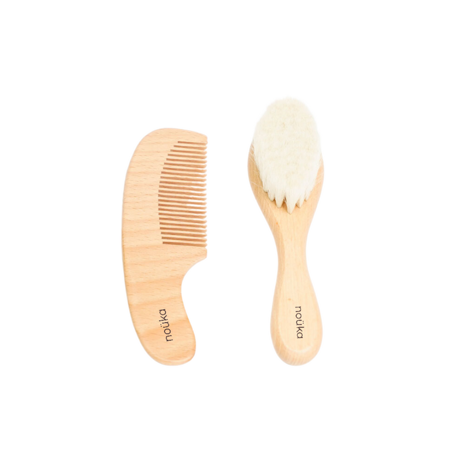 Ensemble brosse et peigne noüka
