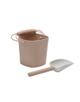 Seau et pelle en silicone noüka - Vieux rose
