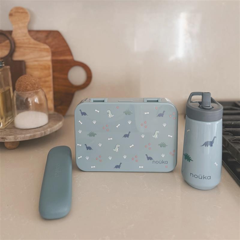 Gourde à paille avec couvercle rabattable noüka 14 oz, Collection Henry - Dino