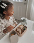 noüka Petite boîte à goûter hermétique en silicone - Poussière
