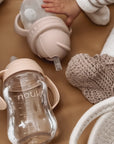 noüka Non-Spill Weighted Straw Cup 9 oz - Fern