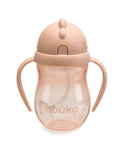 noüka Non-Spill Weighted Straw Cup 8 oz - Soft Blush