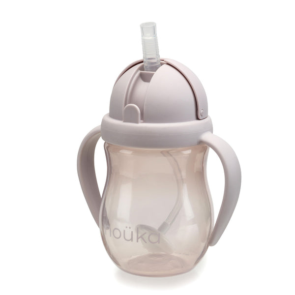 noüka Non-Spill Weighted Straw Cup 8 oz - Bloom