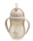 Gobelet à paille lestée anti-fuite noüka 8 oz - Sable doux