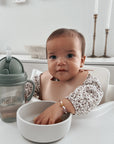 noüka Suction Bowl - Lily Blue