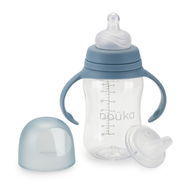 noüka Transitional Baby Bottle/Sippy Cup Oz Wave noüka