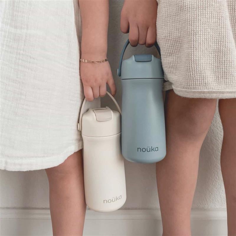 Gourde en acier inoxydable noüka 12 oz Collection Susan - Rose poudré